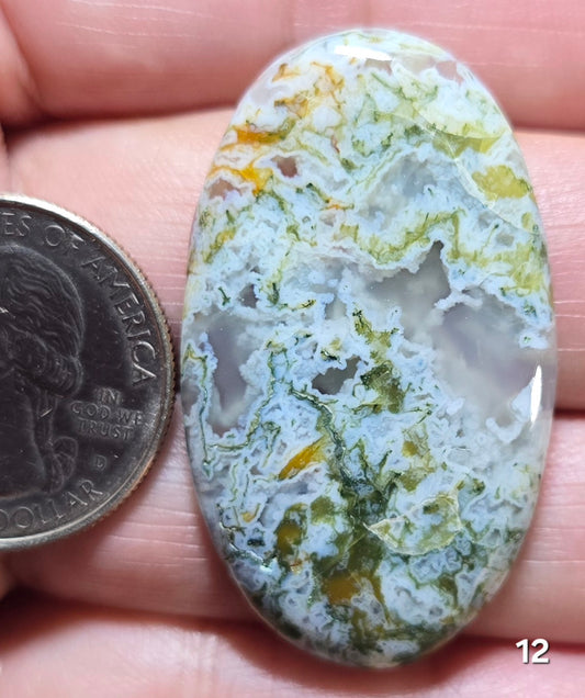 #12 Indonesian Moss Agate