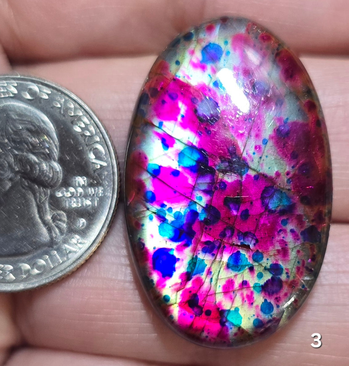 #3 Multi-Color Labradorite