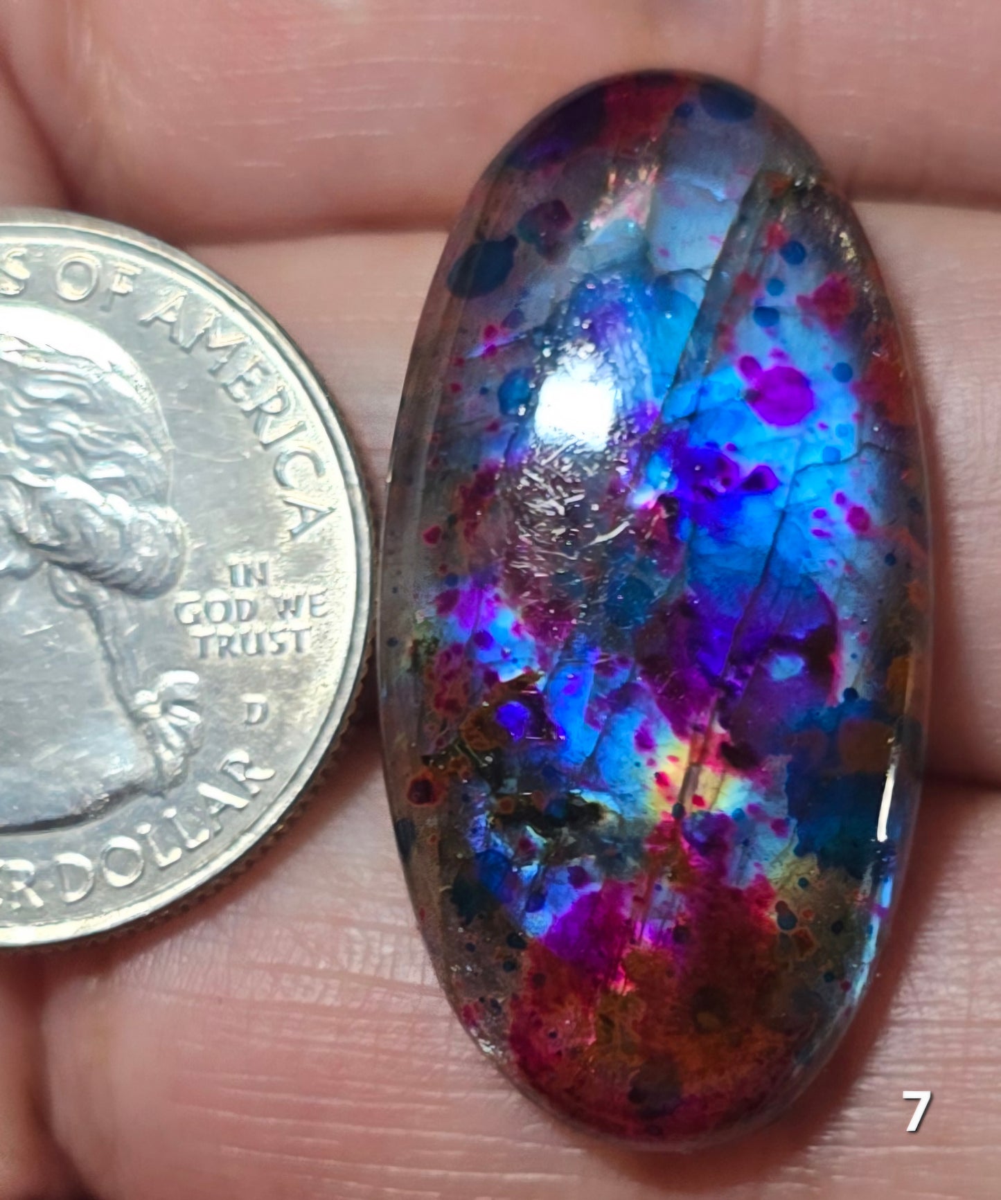 #7 Multi-Color Labradorite