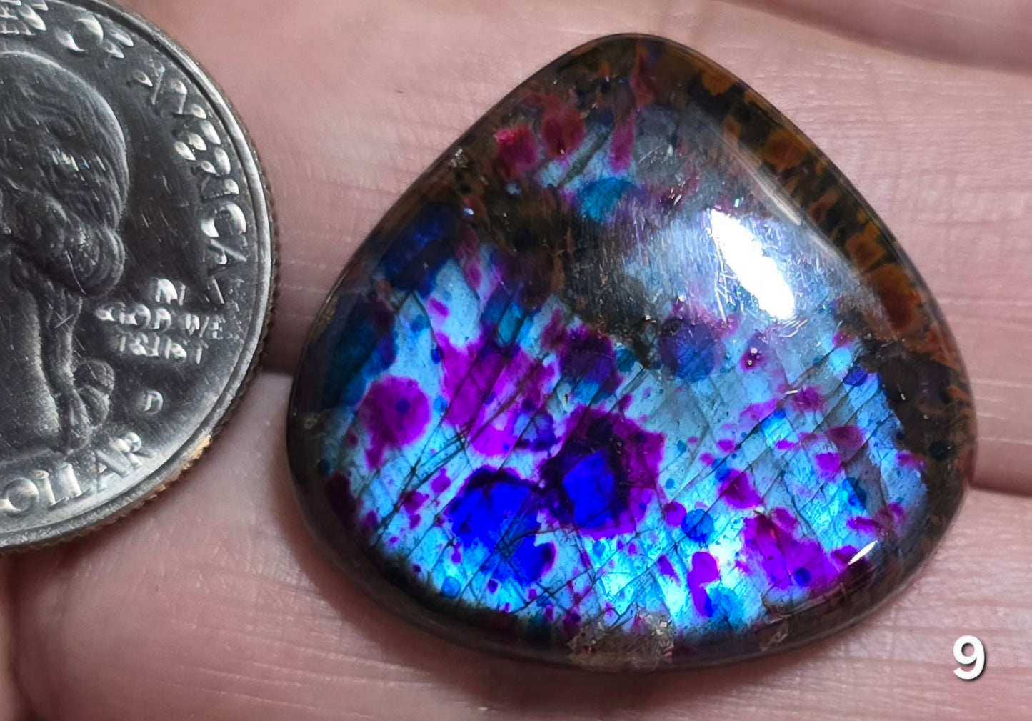 #9 Multi-Color Labradorite