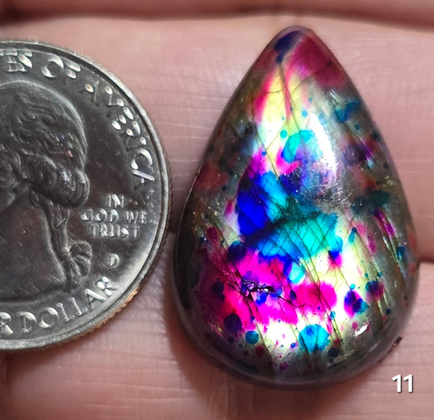 #11 Multi-Color Labradorite