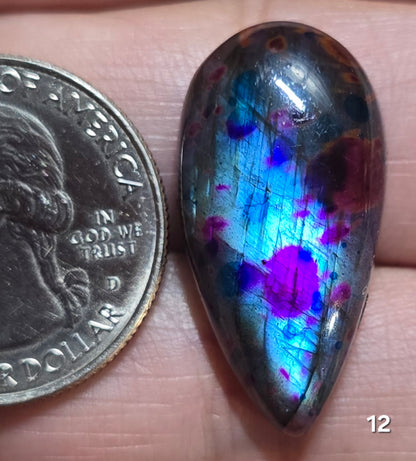 #12 Multi-Color Labradorite