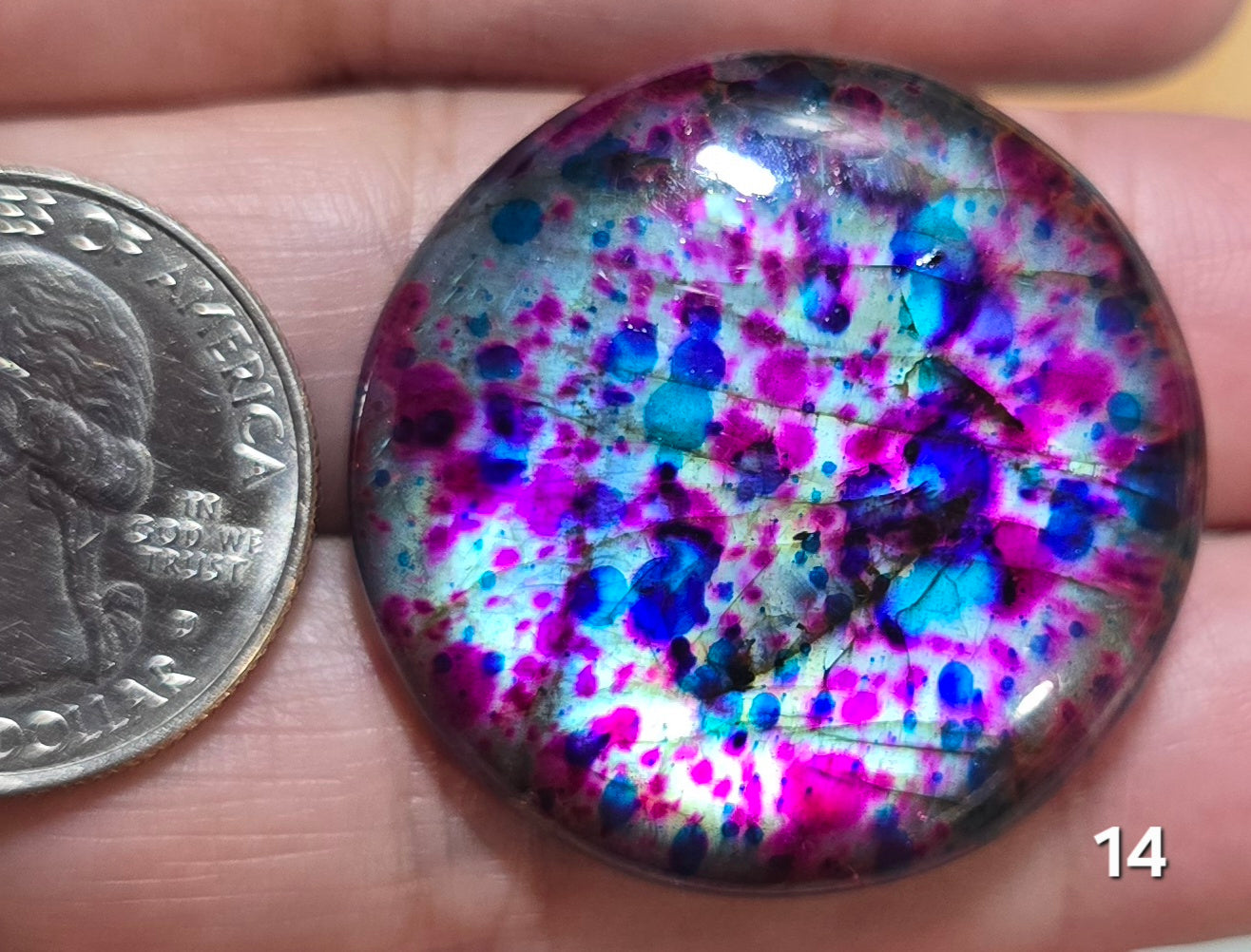 #14 Multi-Color Labradorite