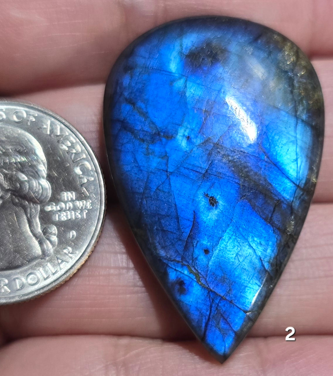 #2 Blue Fire Labradorite