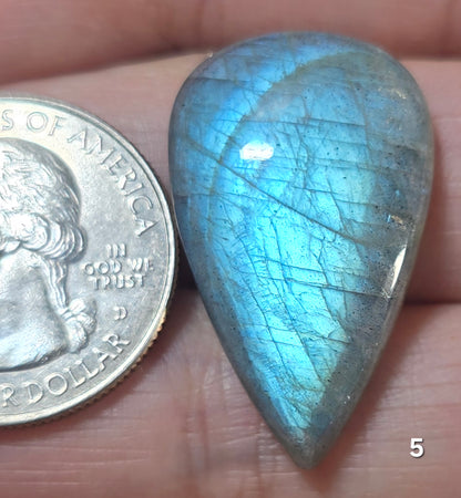 #5 Blue Fire Labradorite