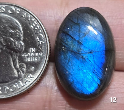 #12 Blue Fire Labradorite