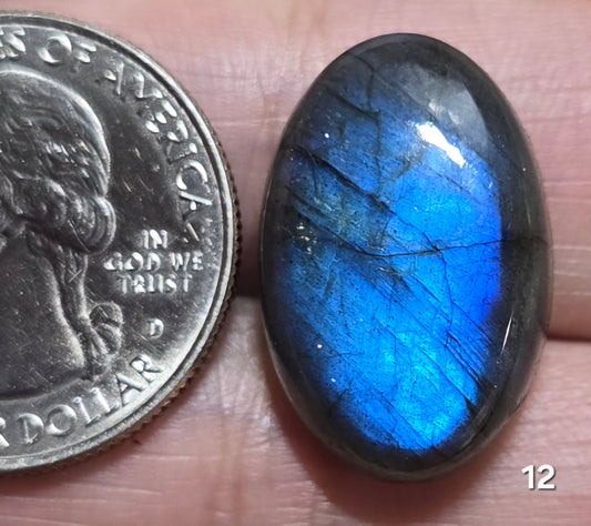#12 Blue Fire Labradorite