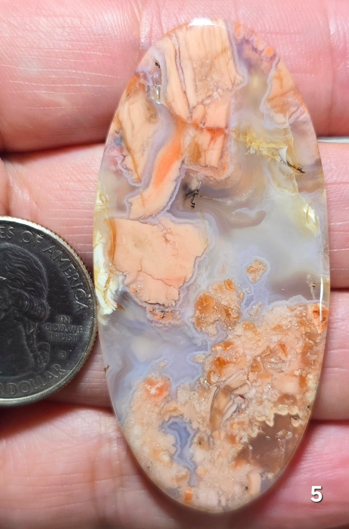 #5 Cotton Candy Agate