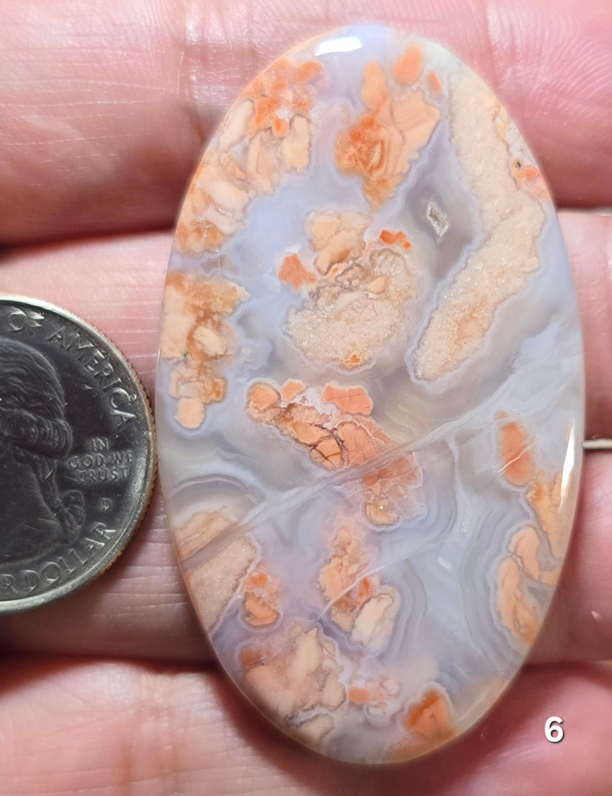 #6 Cotton Candy Agate