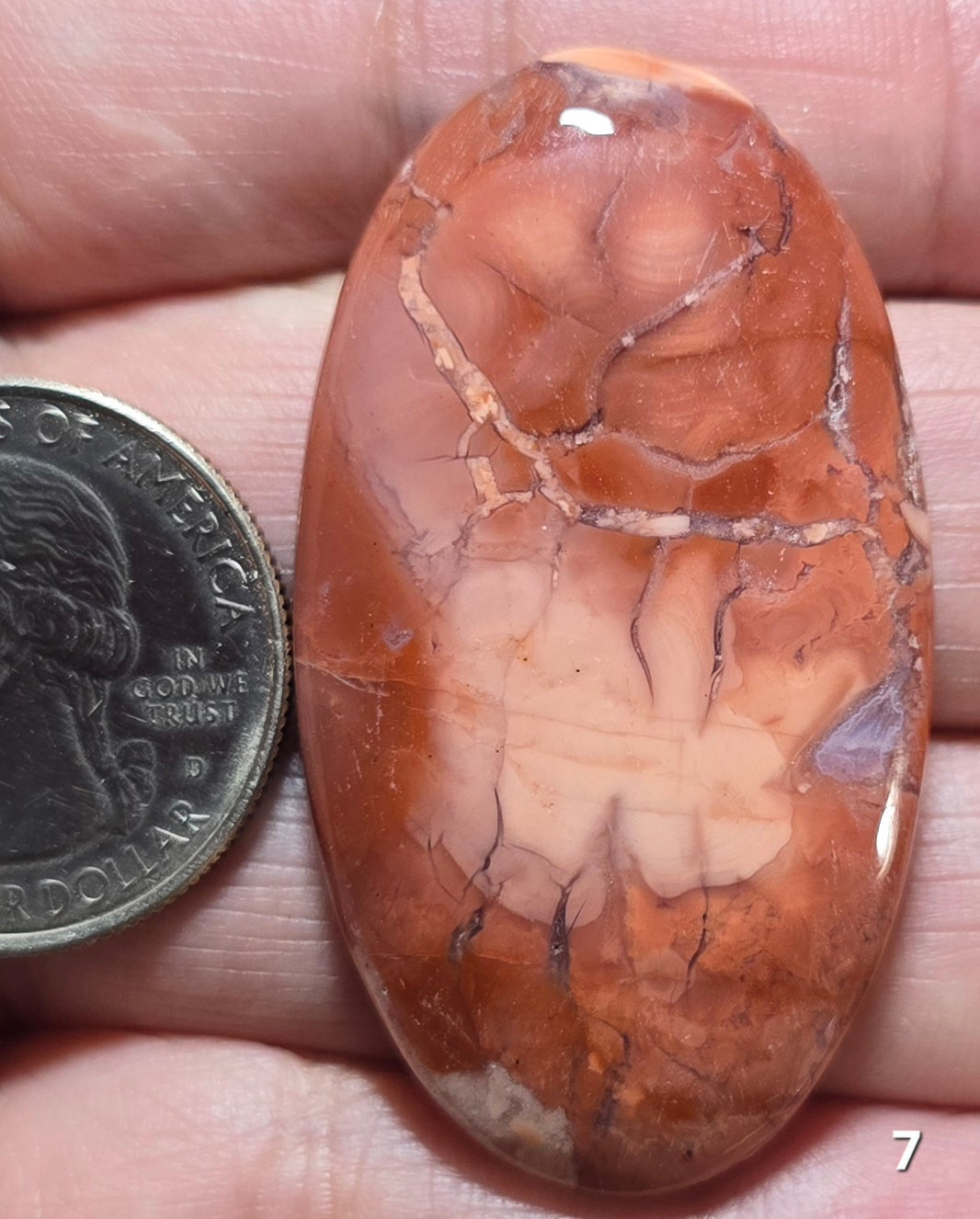 #7 Cotton Candy Agate