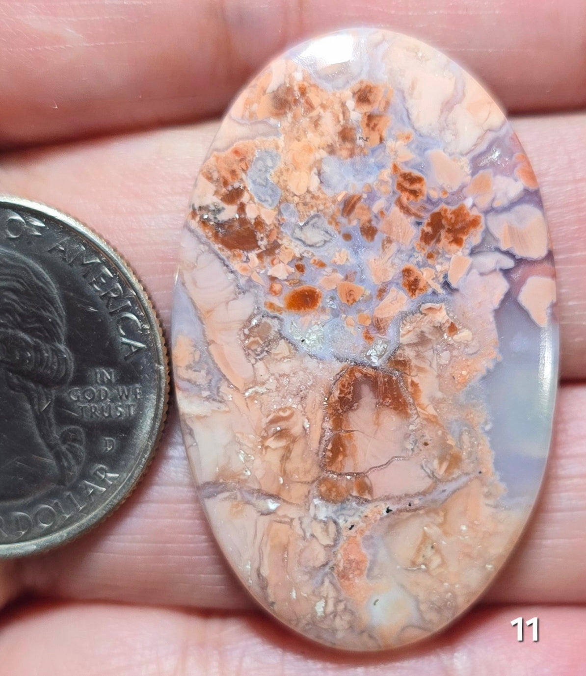#11 Cotton Candy Agate