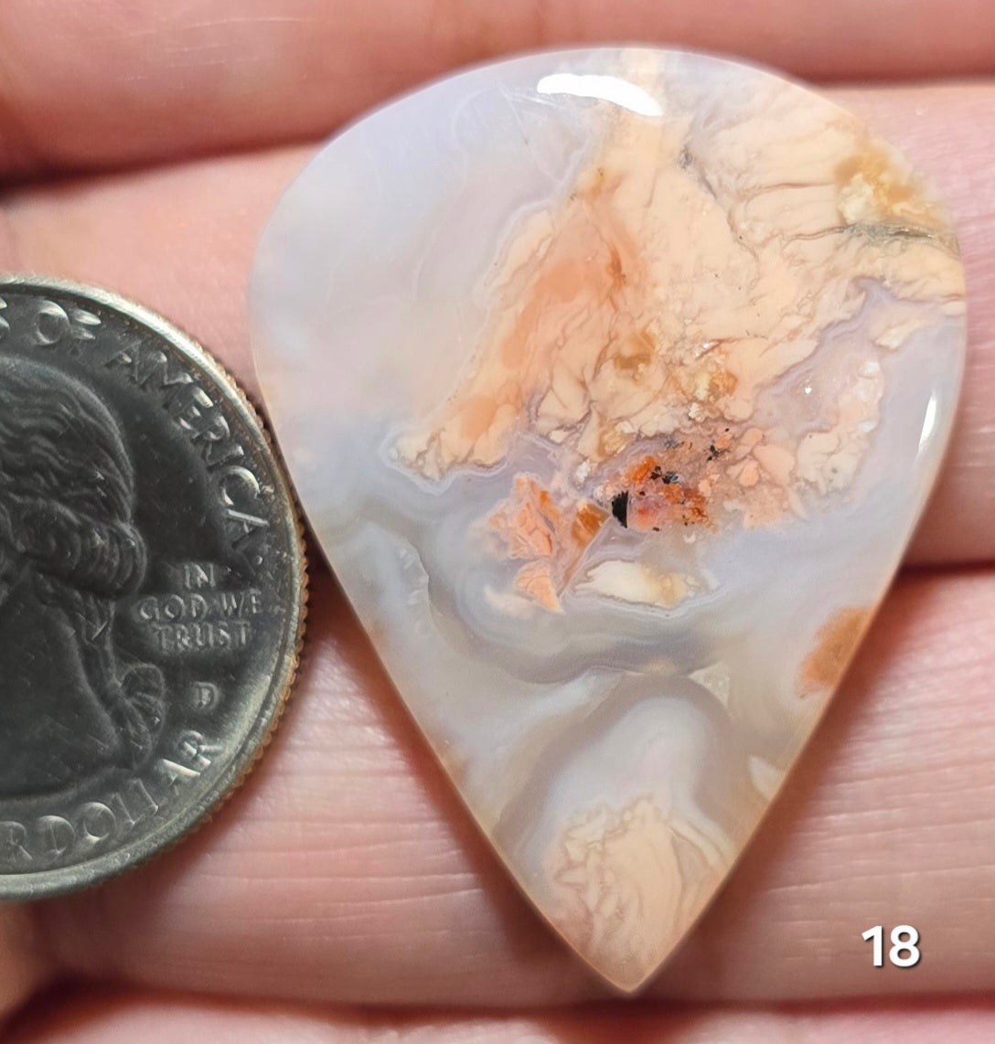 #18 Cotton Candy Agate