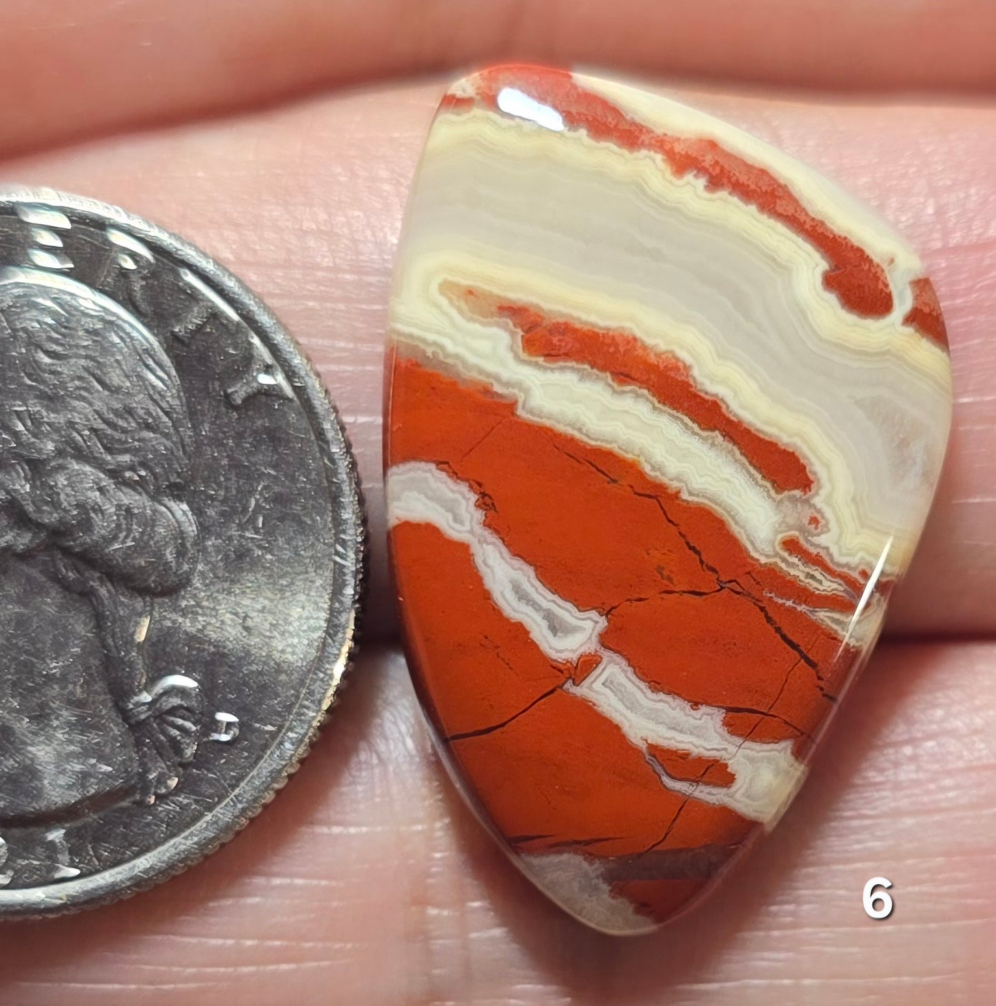 #6 Brecciated Red Jasper