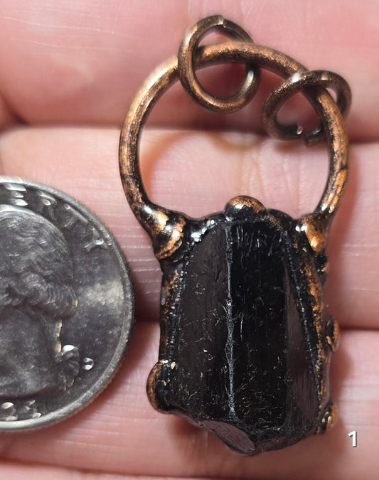 #1 Black Tourmaline Pendant