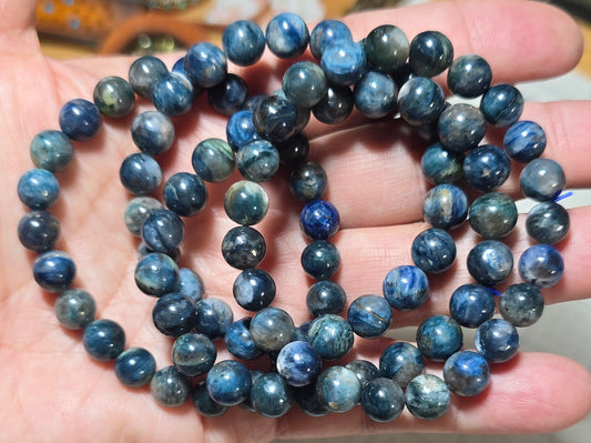 8mm Namibia Blue Sugilite Bracelet