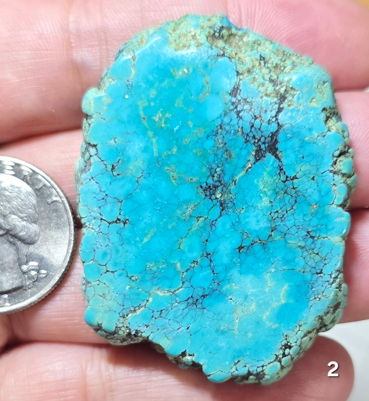 #2 Hubei Turquoise Slice 23.5g