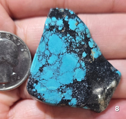 #8 Hubei Turquoise Slice 12.9g