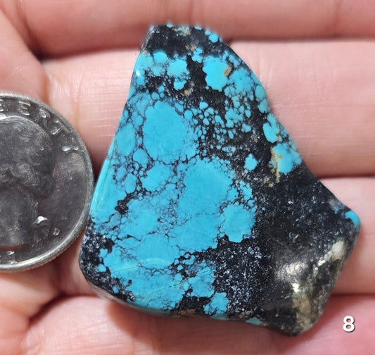 #8 Hubei Turquoise Slice 12.9g