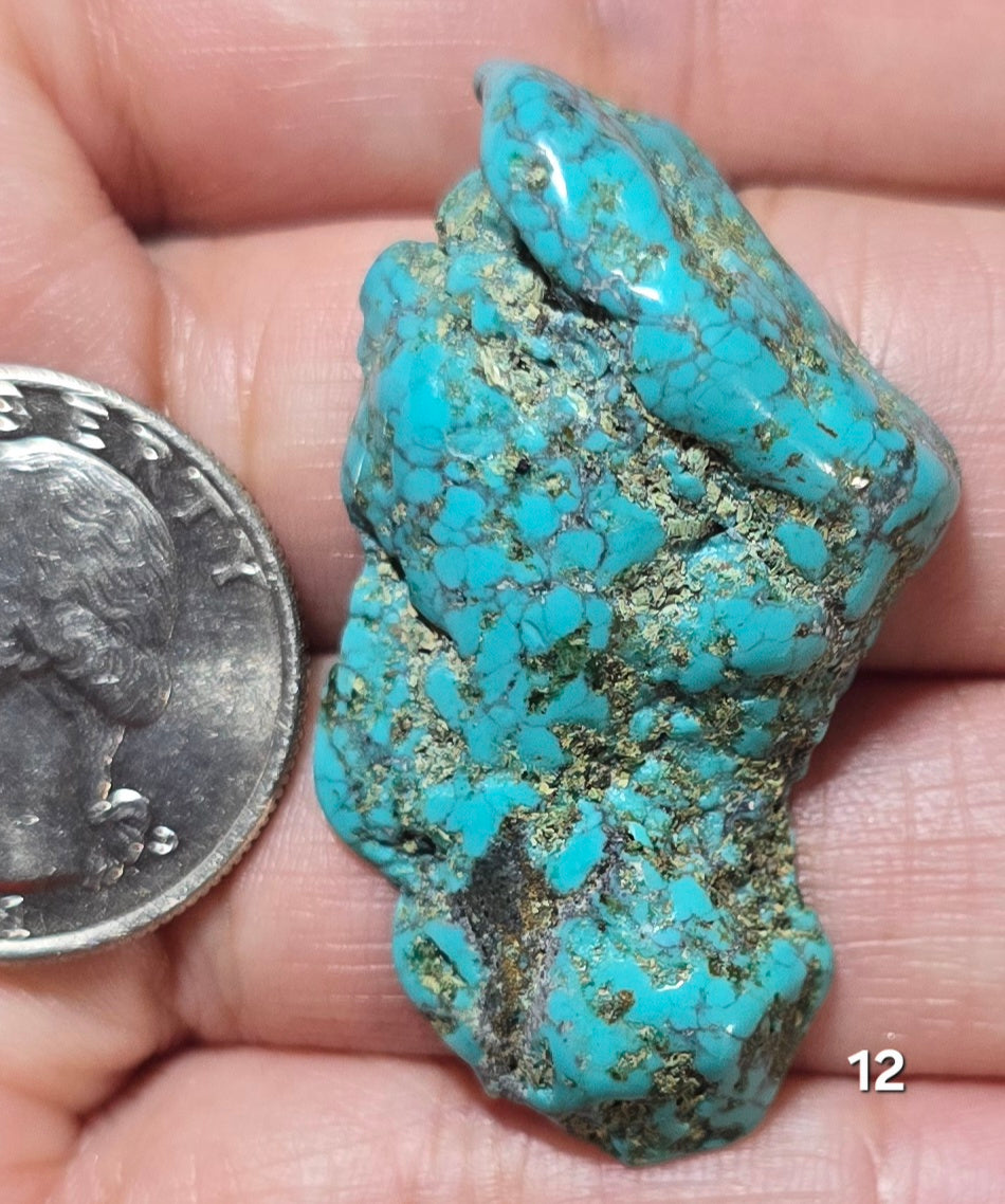 #12 Hubei Turquoise Slice 8.9g