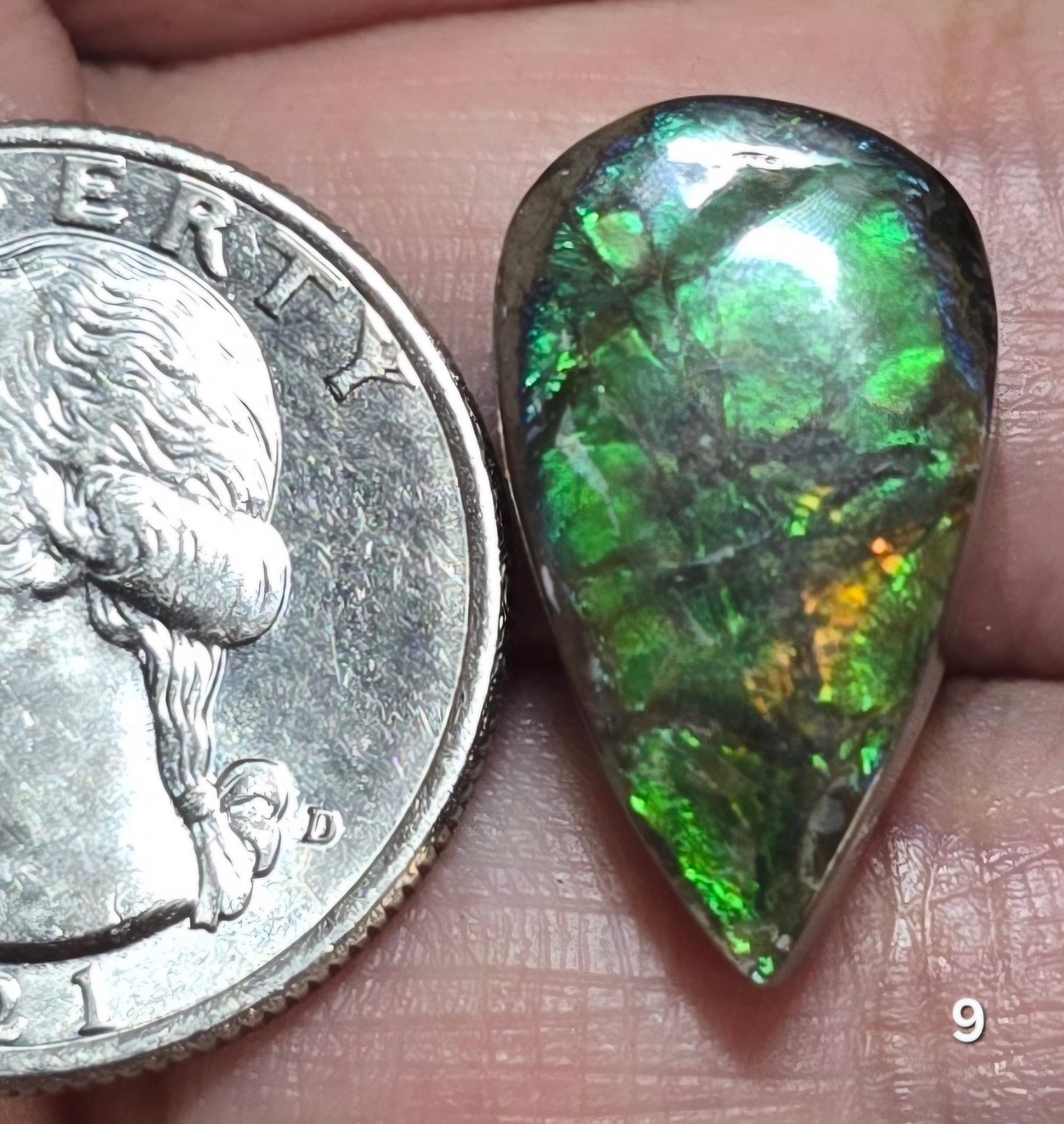 #9 Ammolite 2.6g