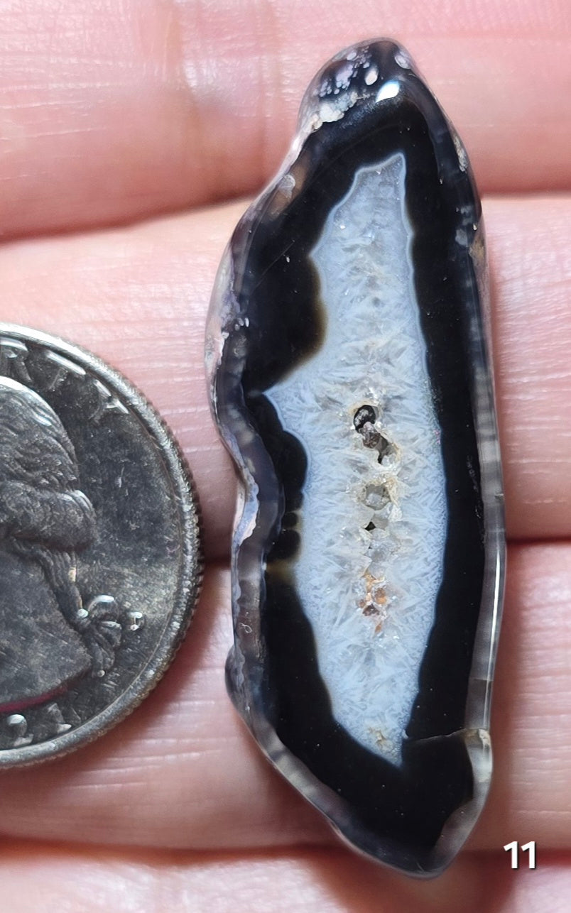 #11 Druzy Agate Slice