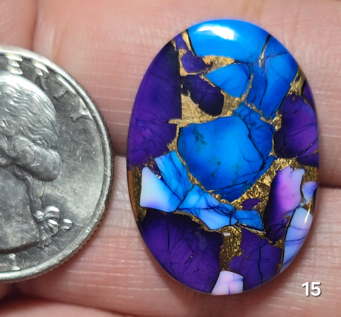 #15 Violet Blue Dahlia
