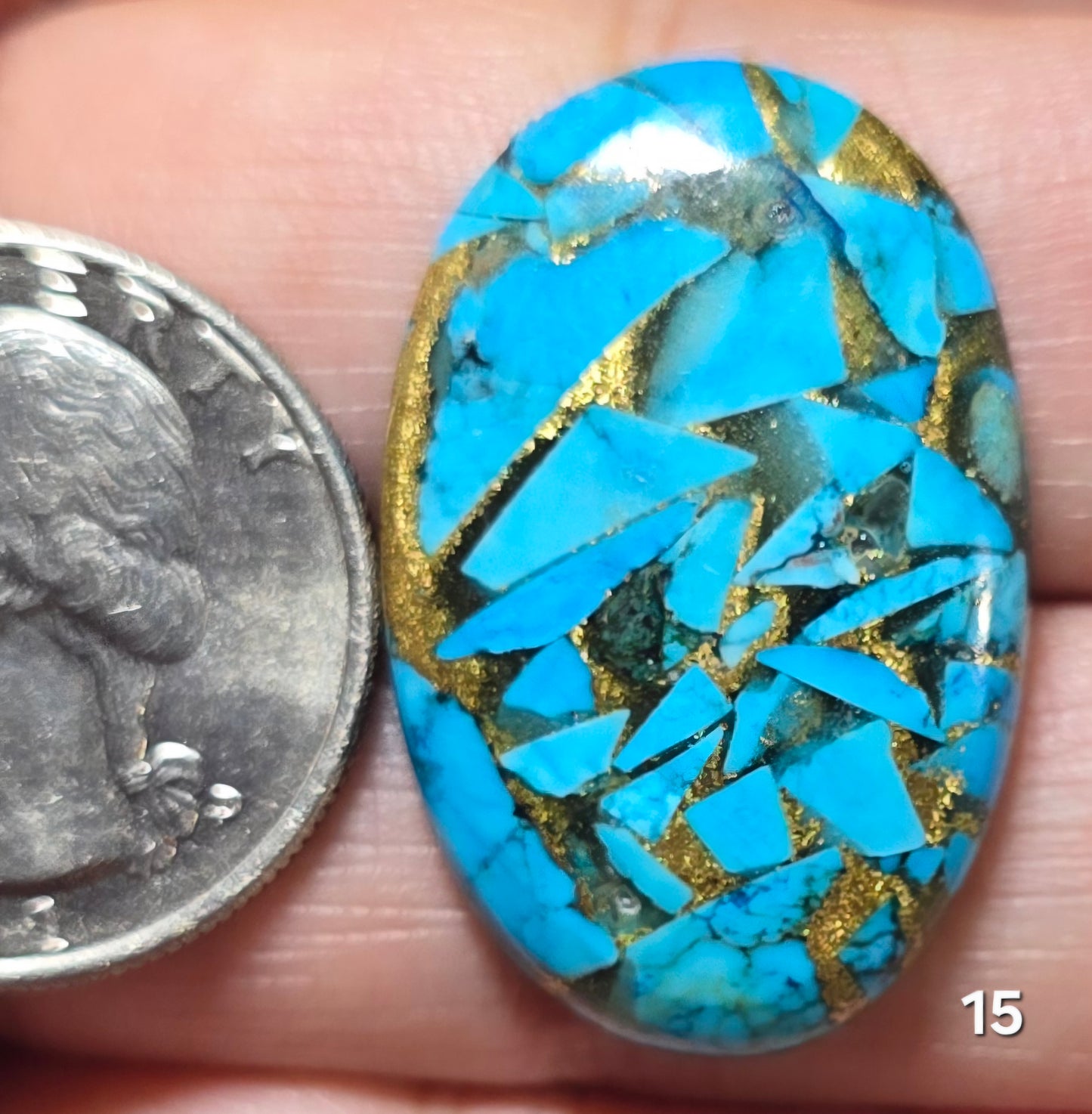 #15 Blue Copper Turquoise
