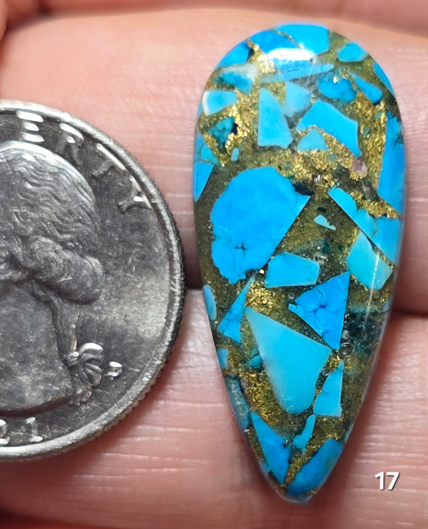 #17 Blue Copper Turquoise
