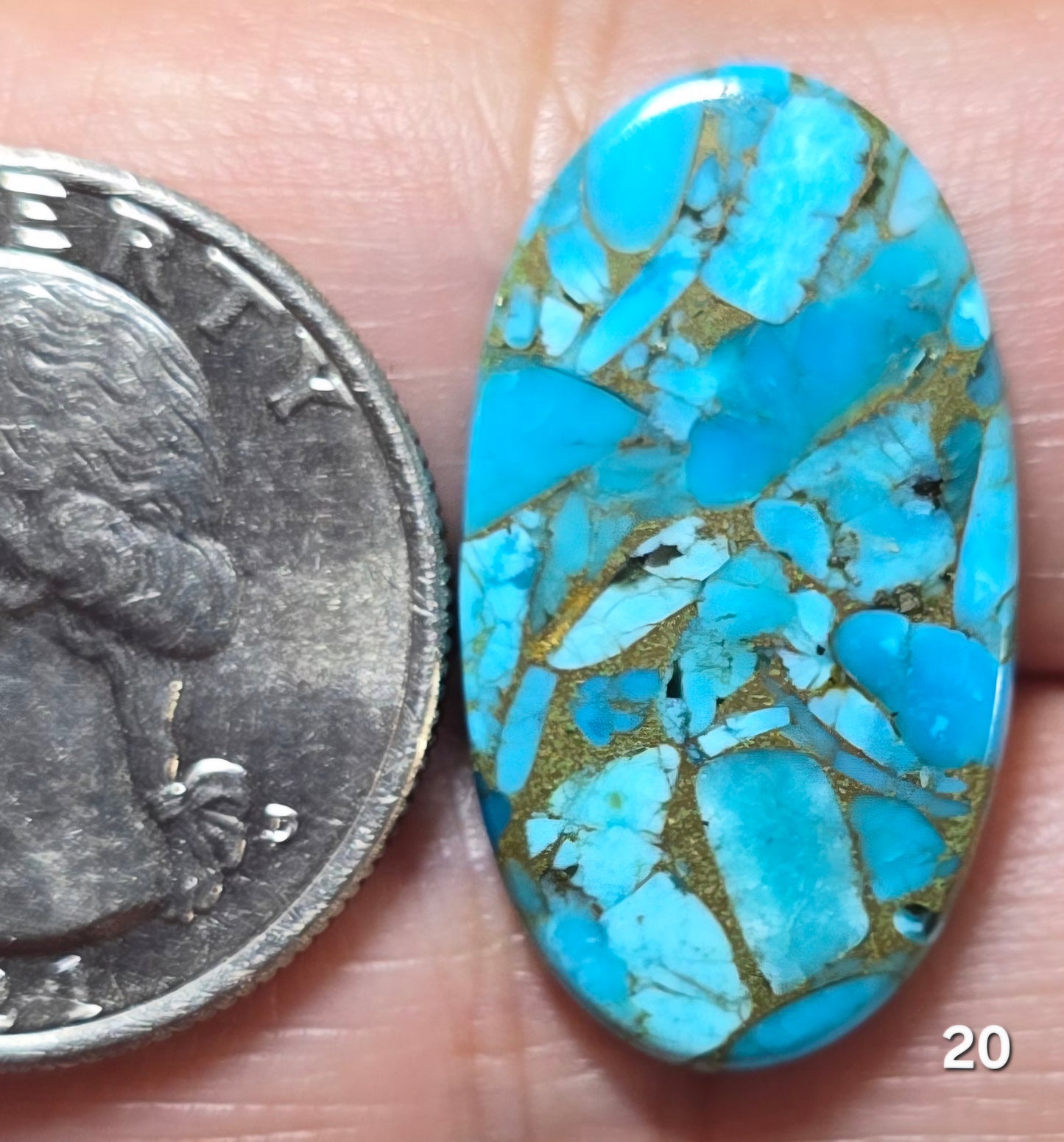 #20 Blue Copper Turquoise