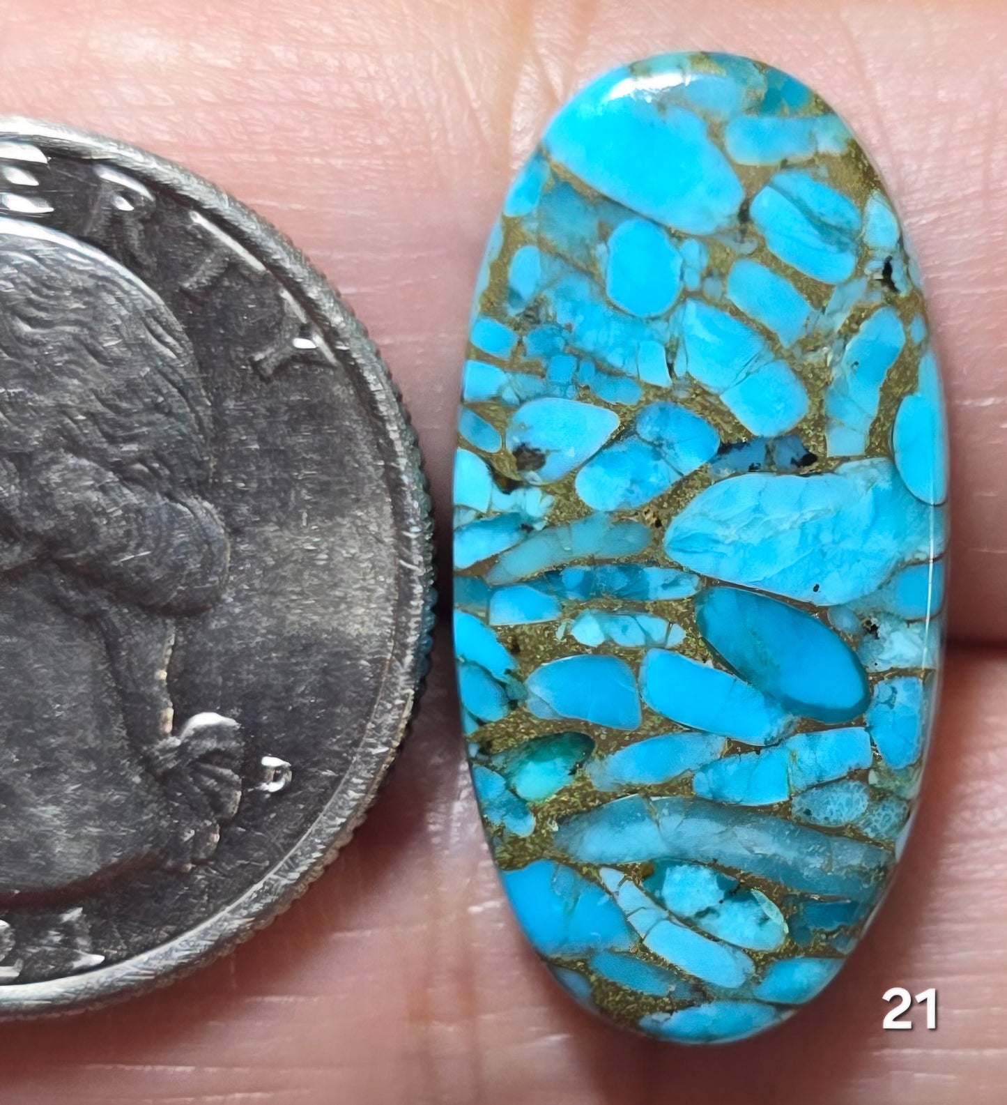 #21 Blue Copper Turquoise