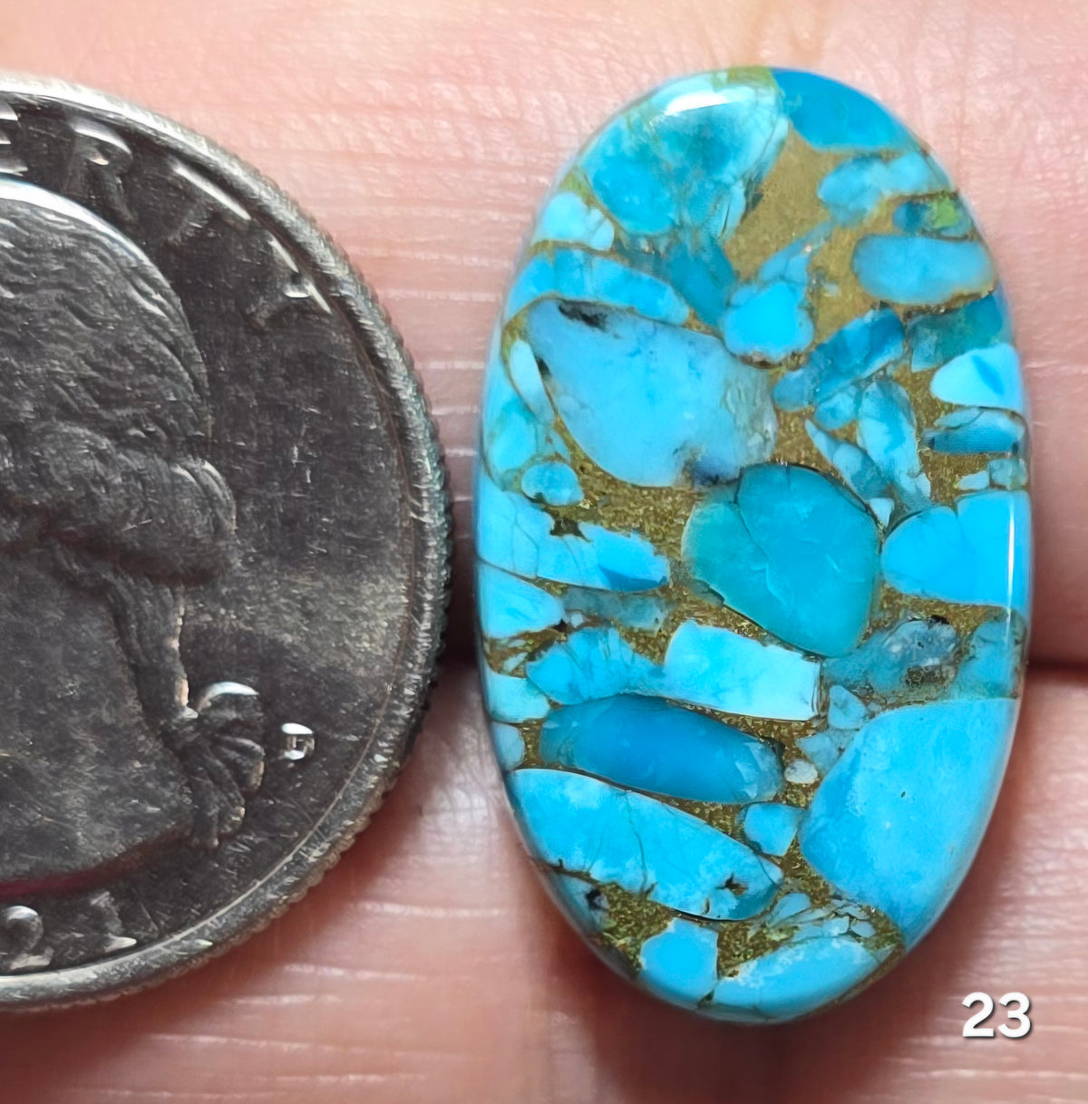 #23 Blue Copper Turquoise