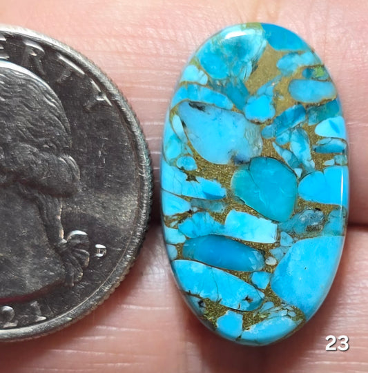 #23 Blue Copper Turquoise
