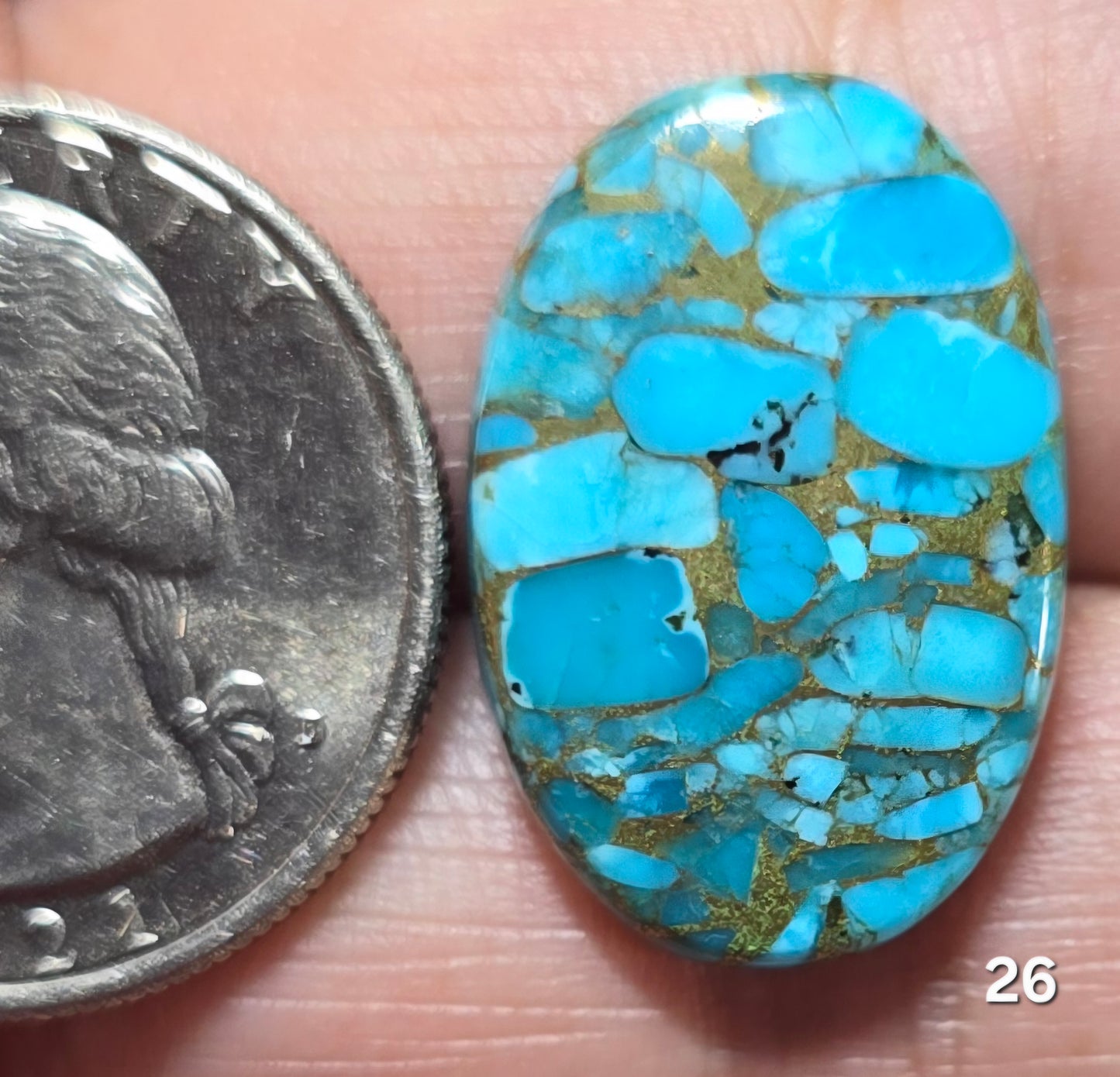 #26 Blue Copper Turquoise