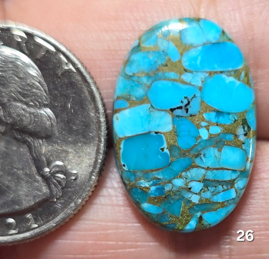 #26 Blue Copper Turquoise