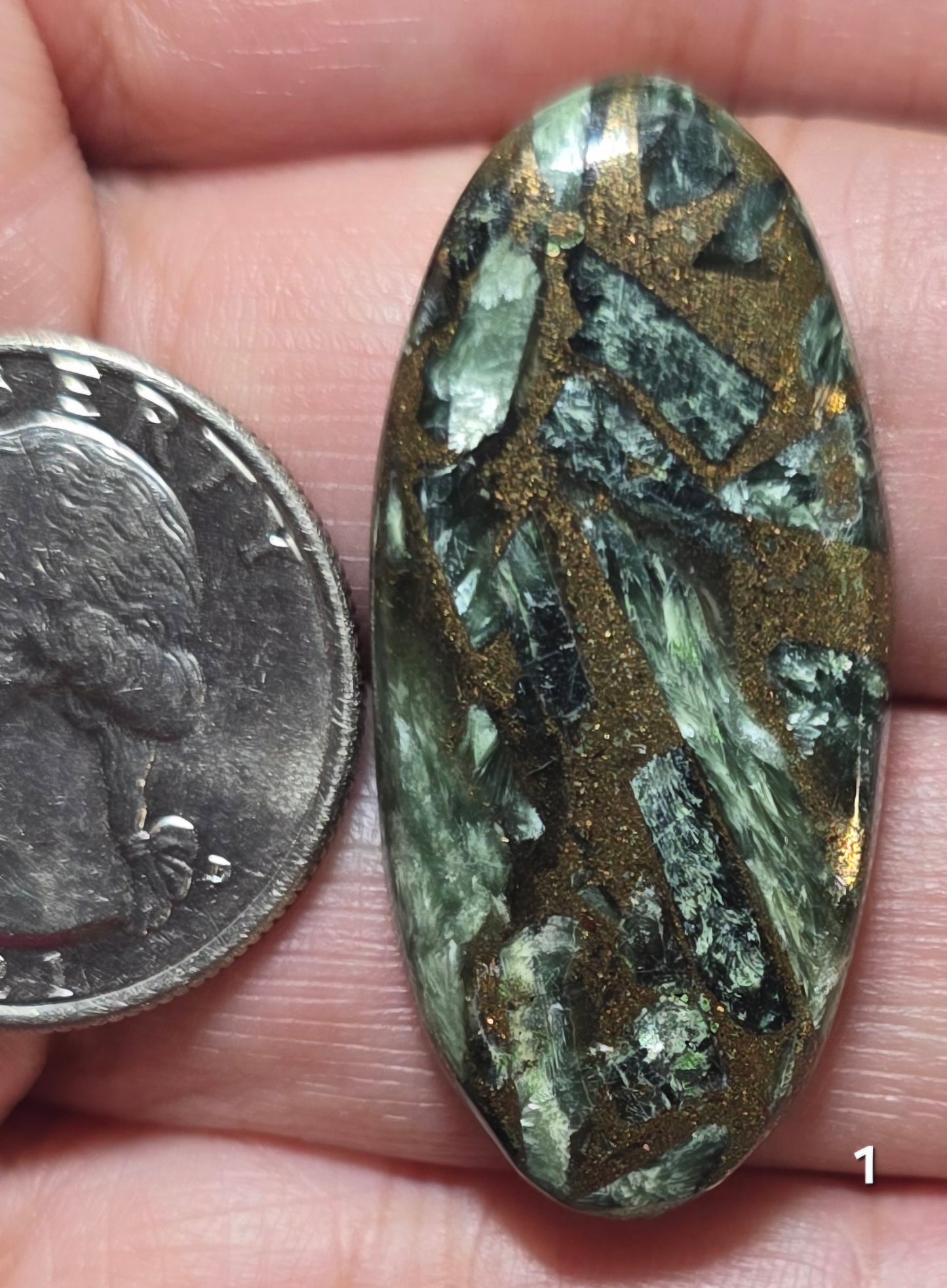 #1 Copper Seraphinite