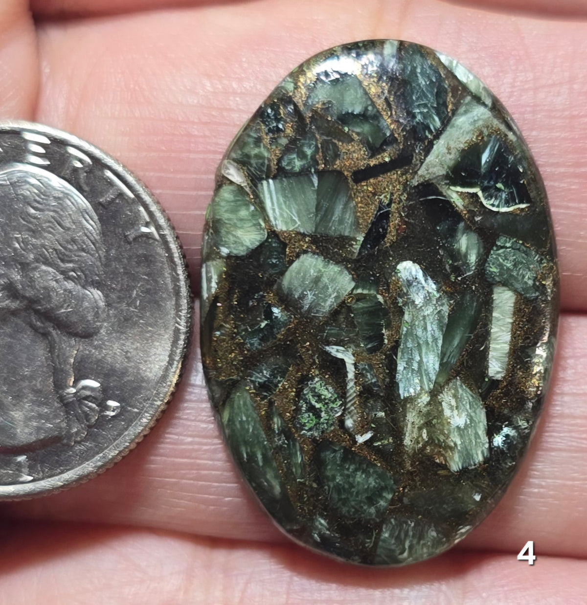 #4 Copper Seraphinite