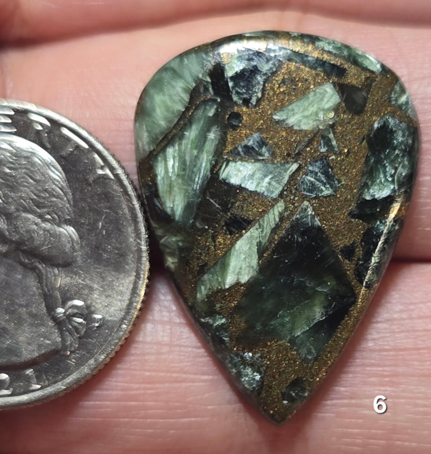 #6 Copper Seraphinite