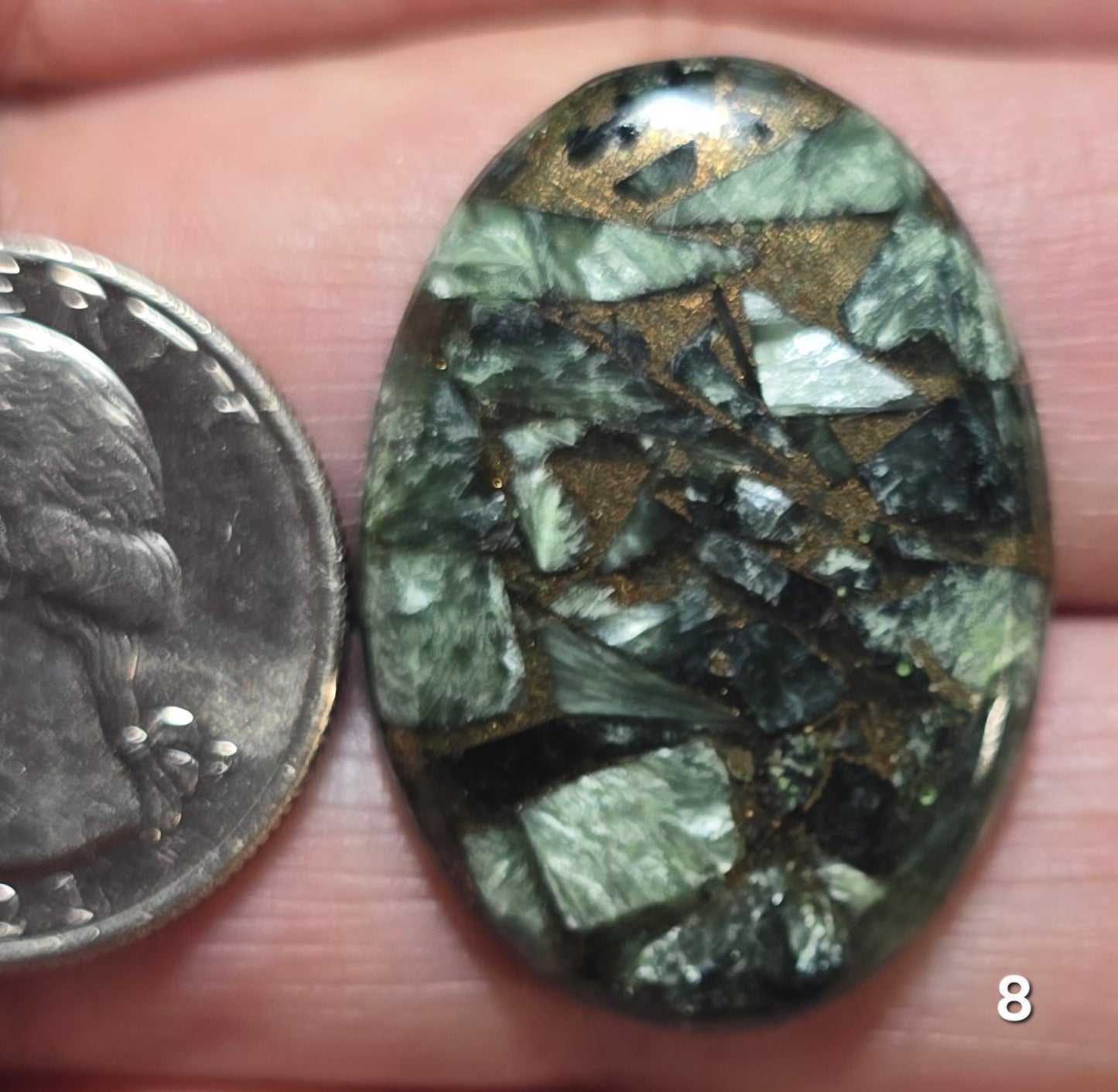 #8 Copper Seraphinite