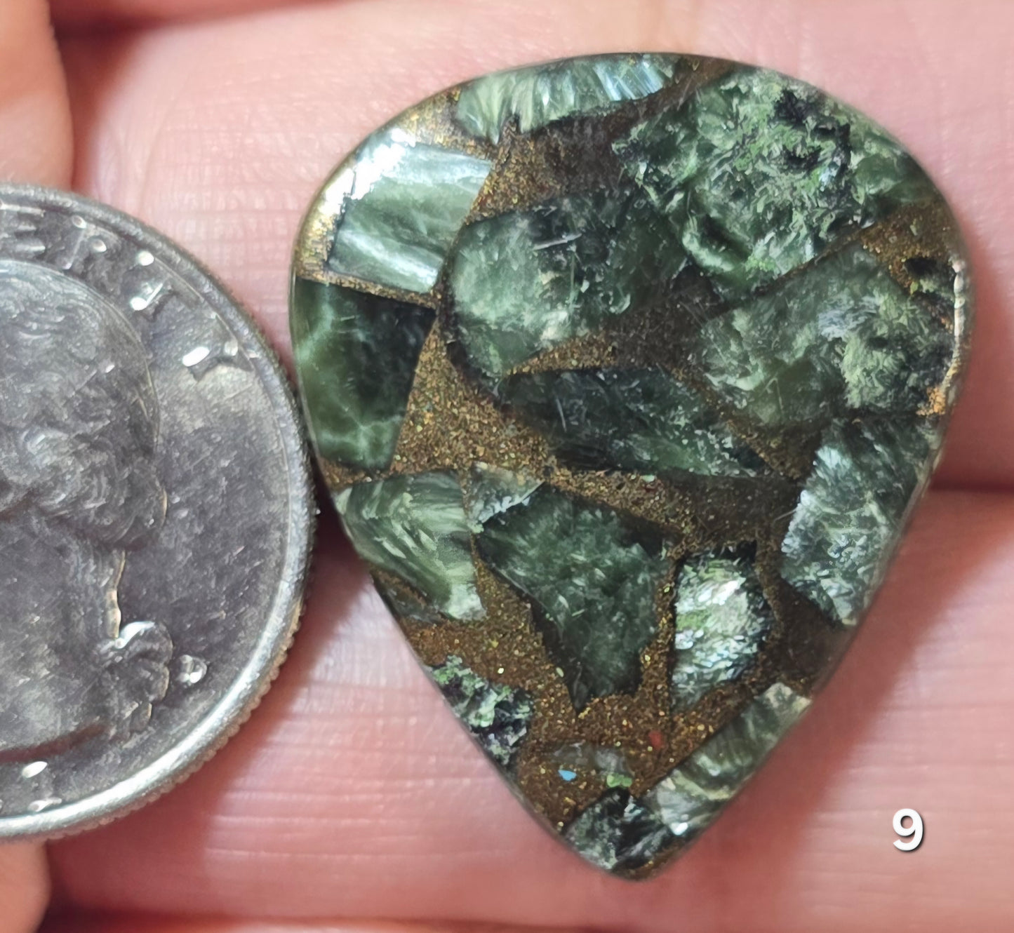 #9 Copper Seraphinite