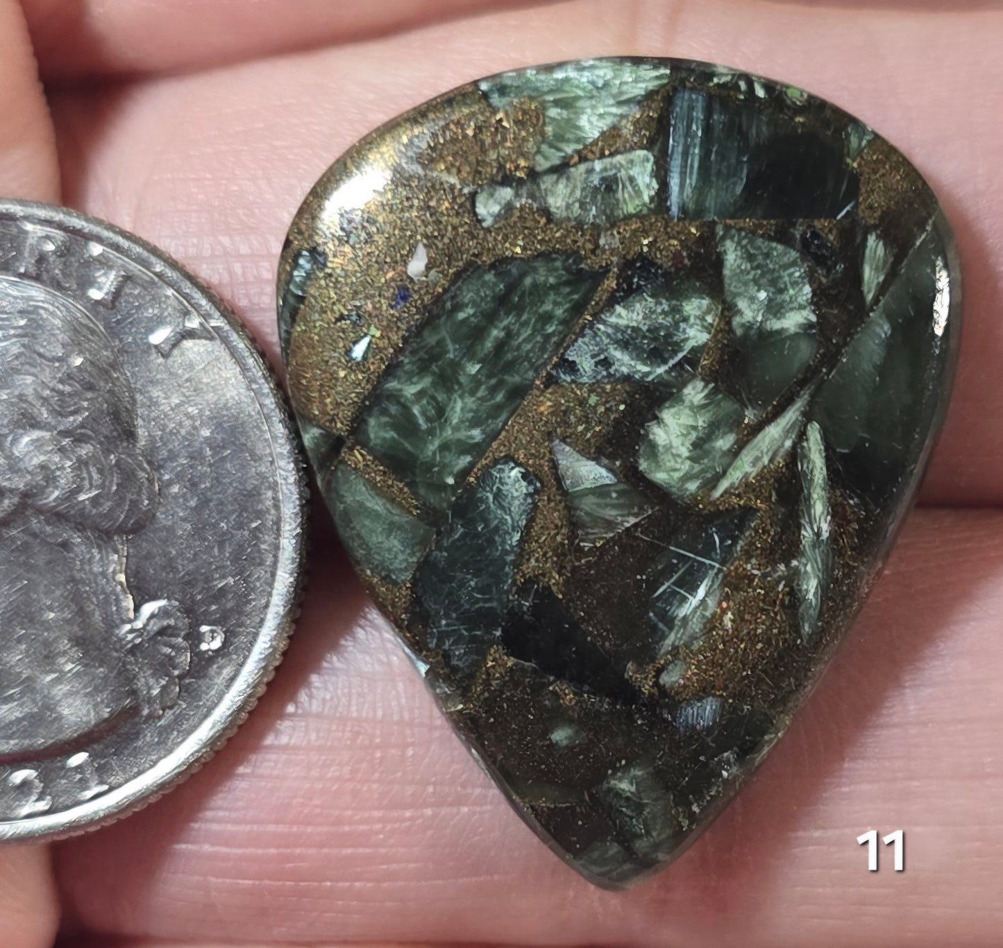 #11 Copper Seraphinite