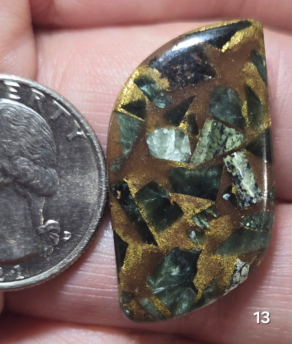 #13 Copper Seraphinite