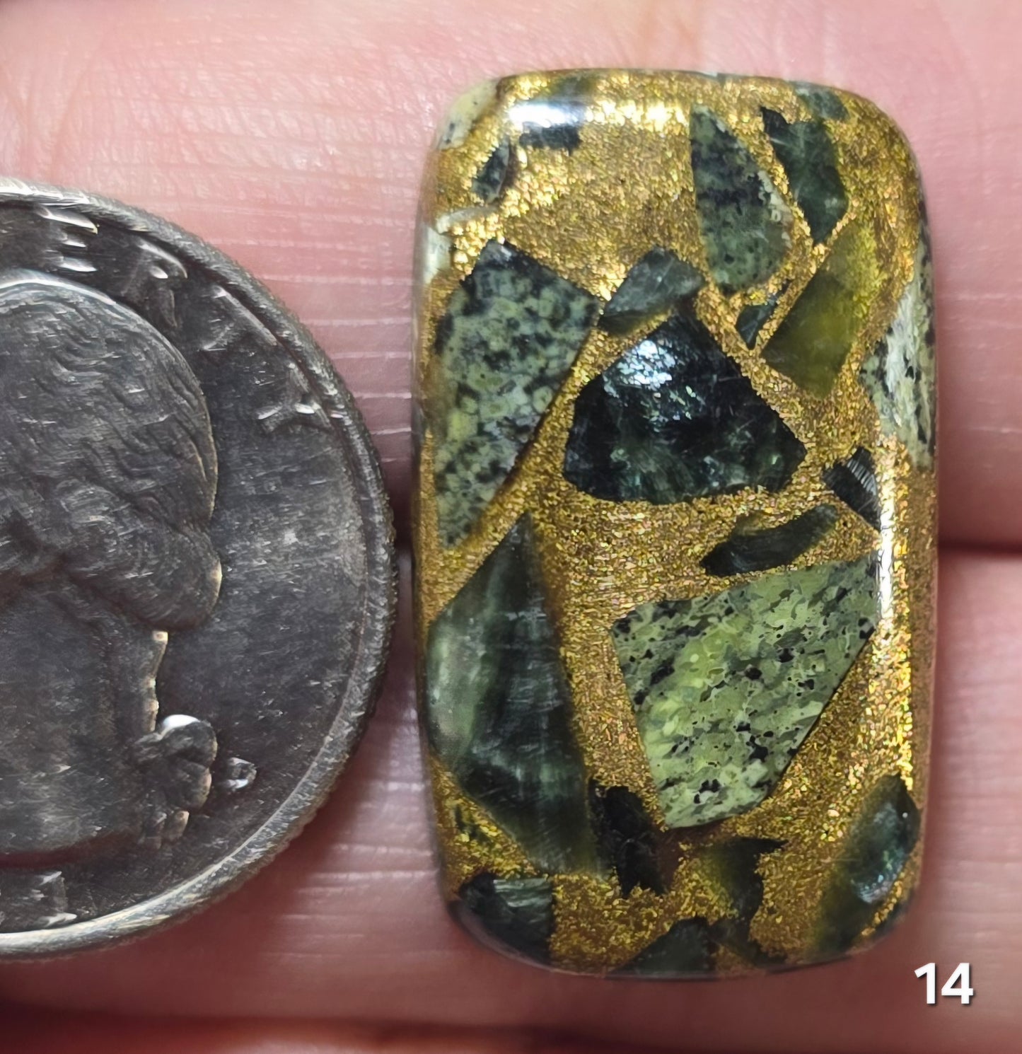 #14 Copper Seraphinite