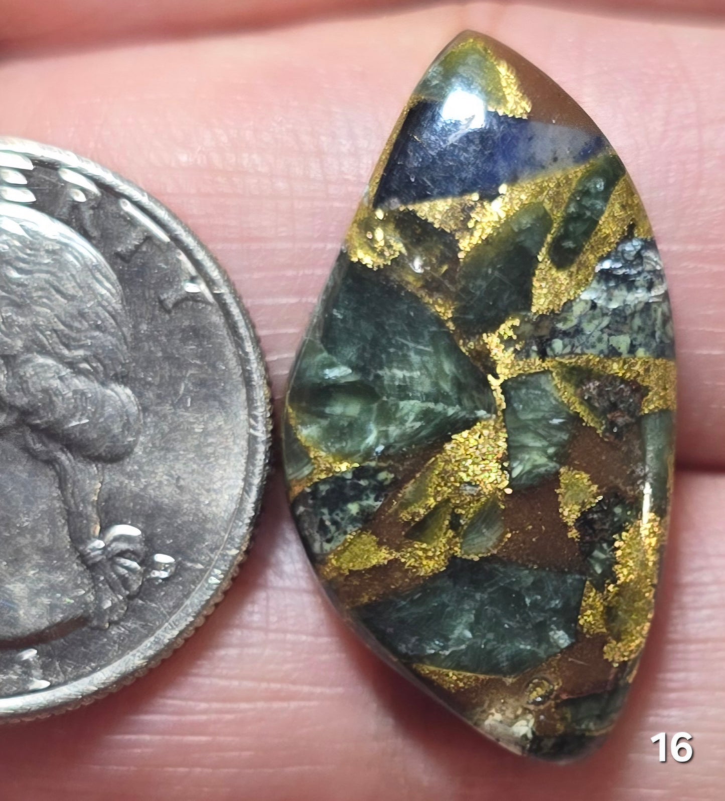 #16 Copper Seraphinite