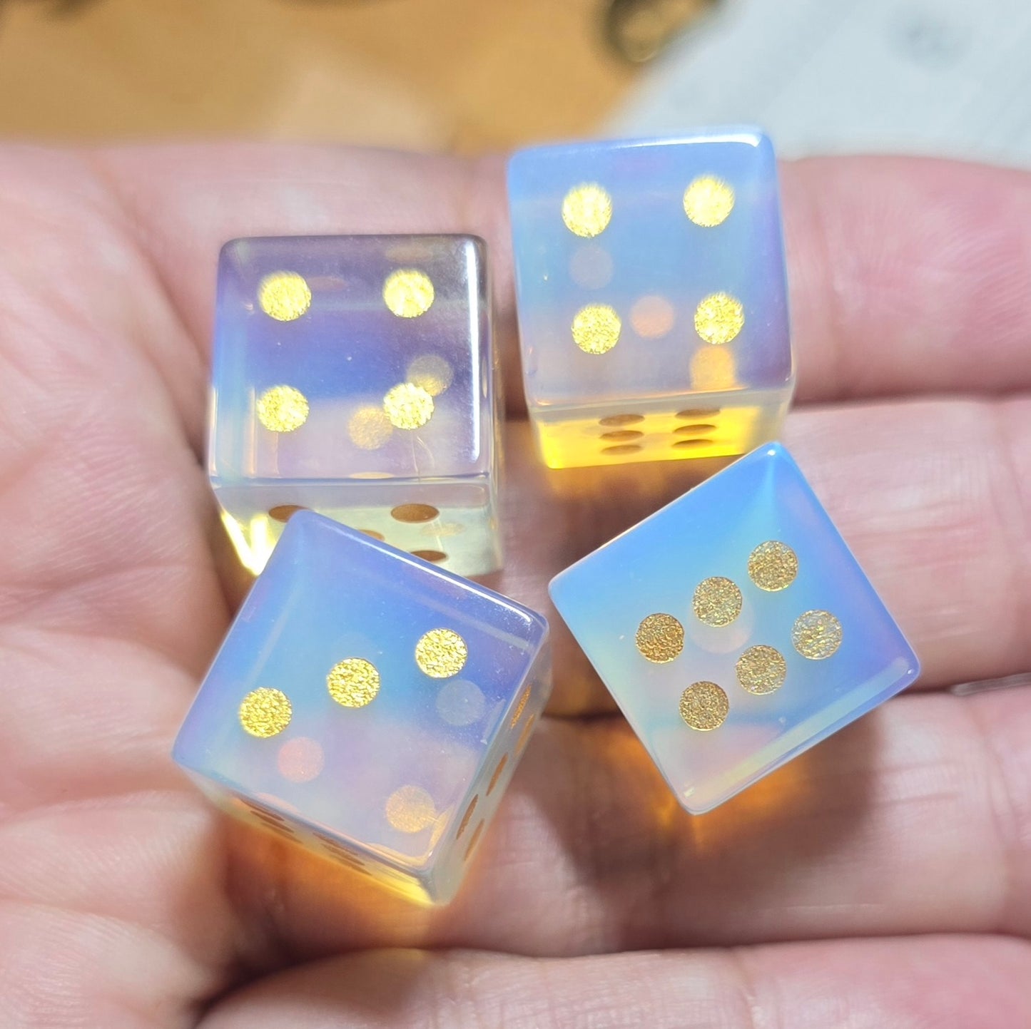 Opalite Dice