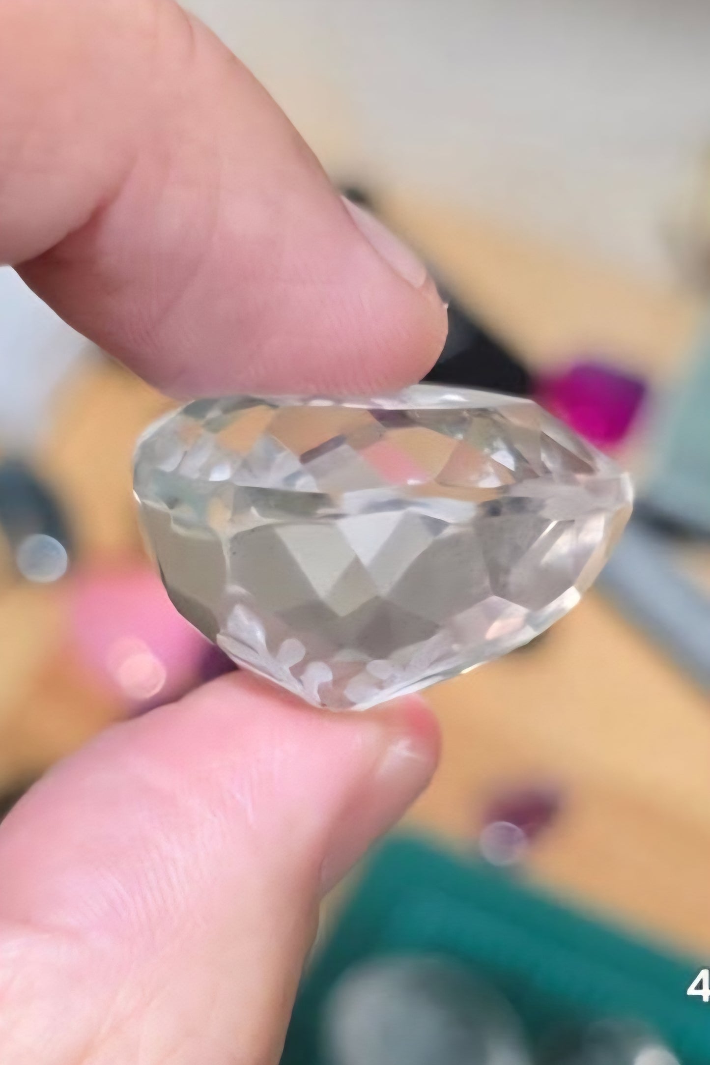 #4 Intaglio Engraved Quartz