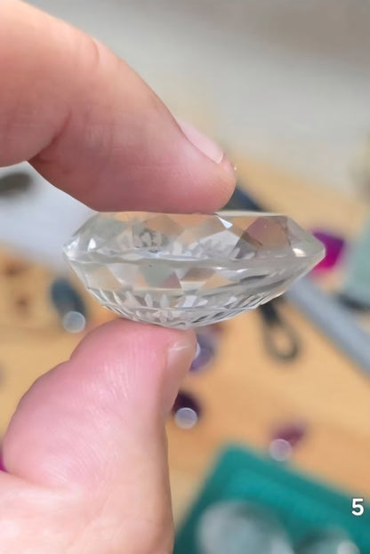 #5 Intaglio Engraved Quartz