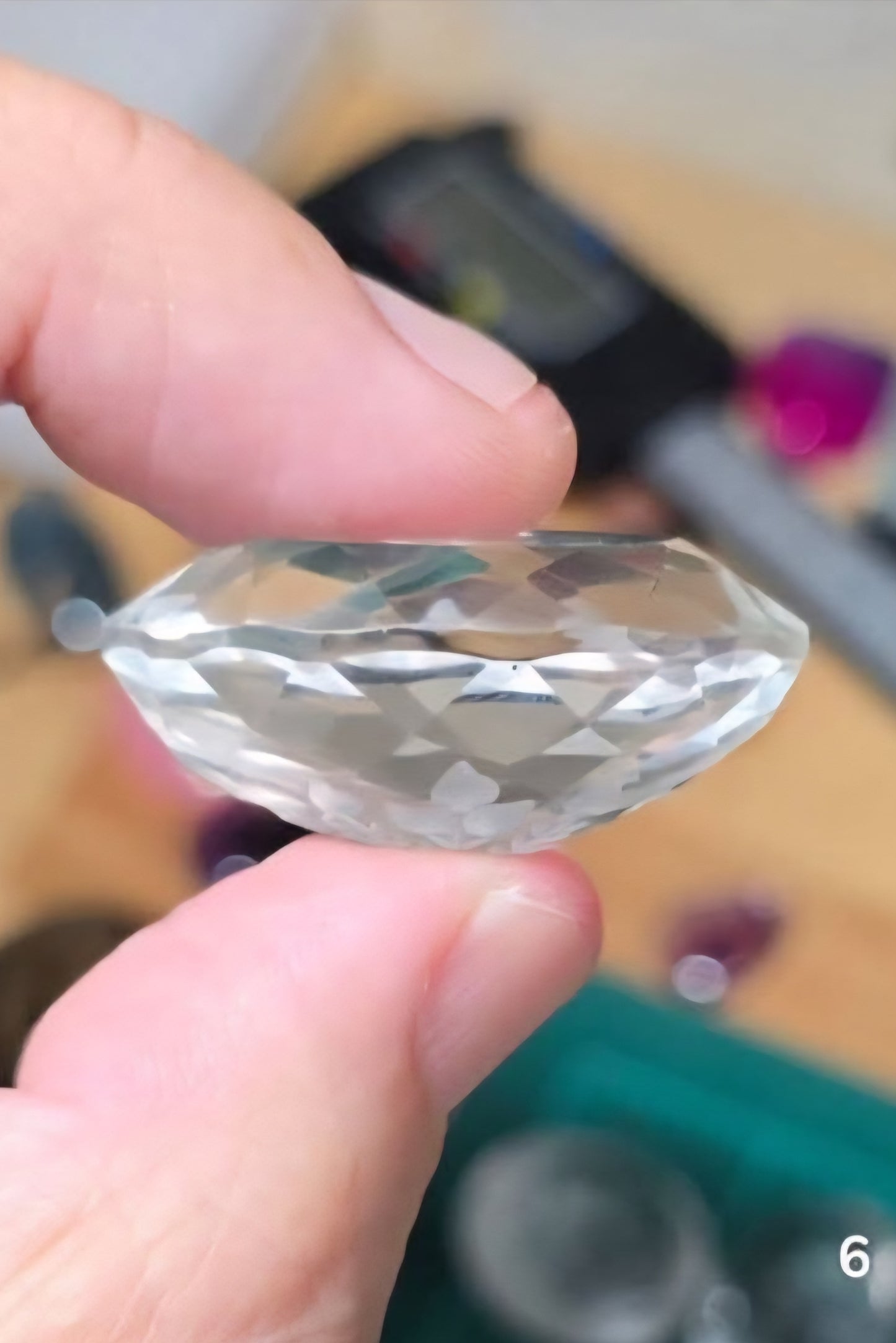 #6 Intaglio Engraved Quartz