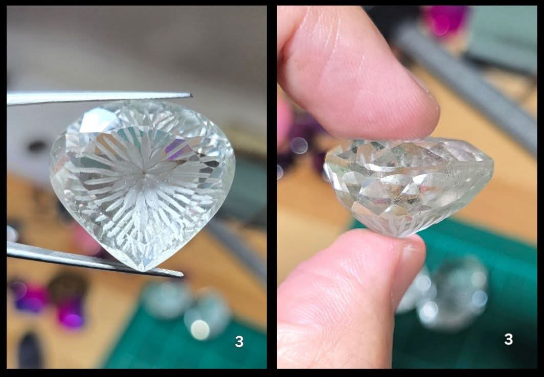 #3 Intaglio Engraved Quartz