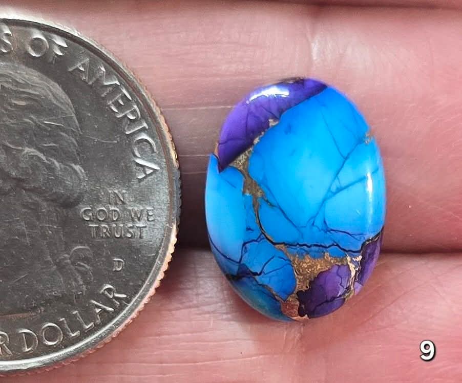 #9 Violet Blue Dahlia