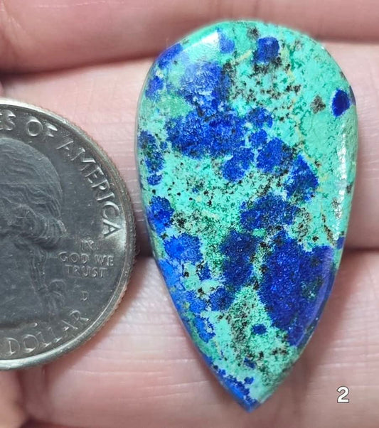#2 Bluebird Azurite Malachite